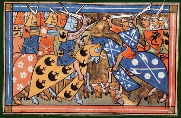 A battle of the Second Crusade, William of Tyre, Histoire d'Outremer, 1337.