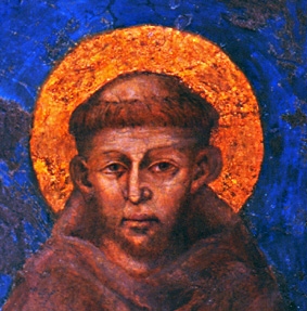 Portrait of Saint Francis of Assisi, Cimabue (1240-1302), PD-Art, Wikimedia Commons
